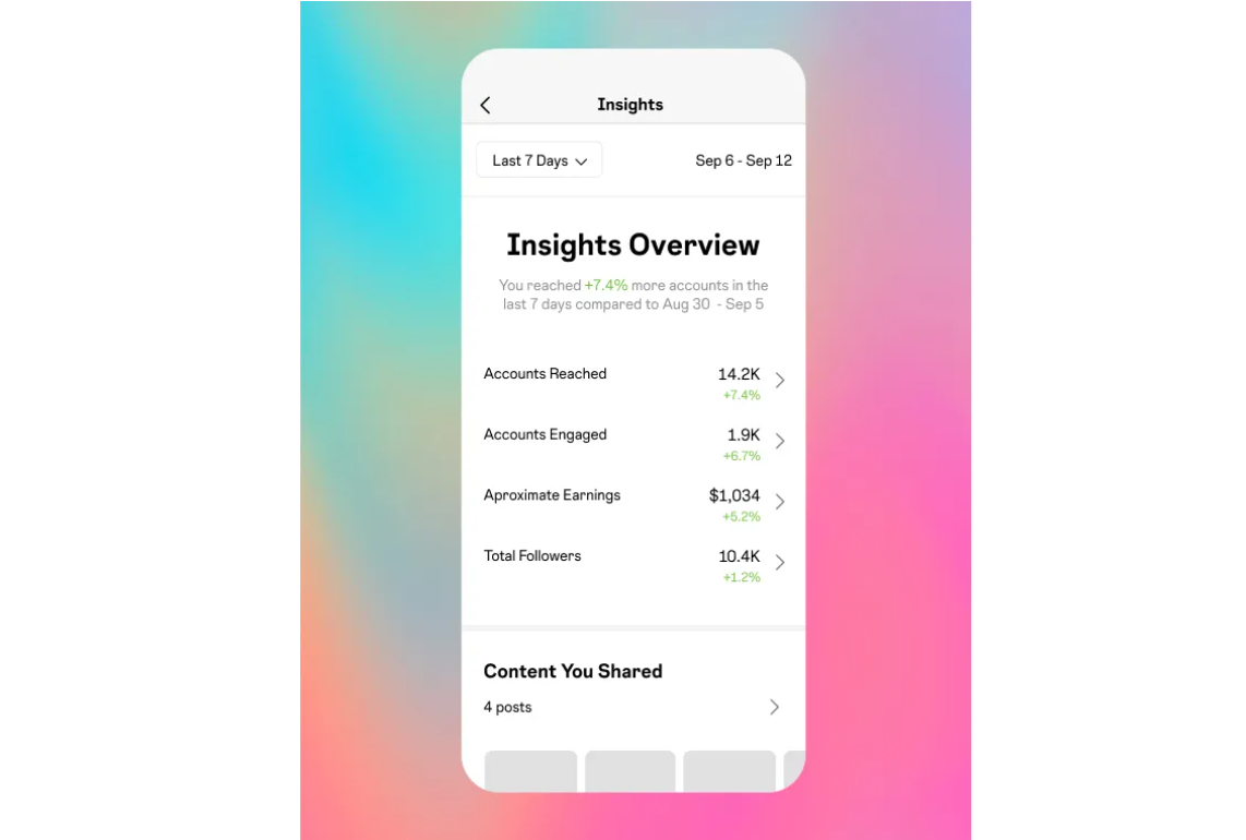 instagram reels insights overview