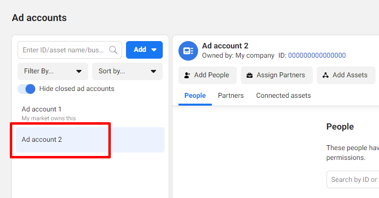 add ad account to business manager