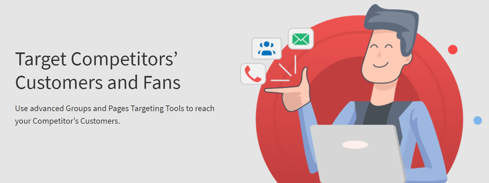 target competitors' customers and fans with LeadEnforce