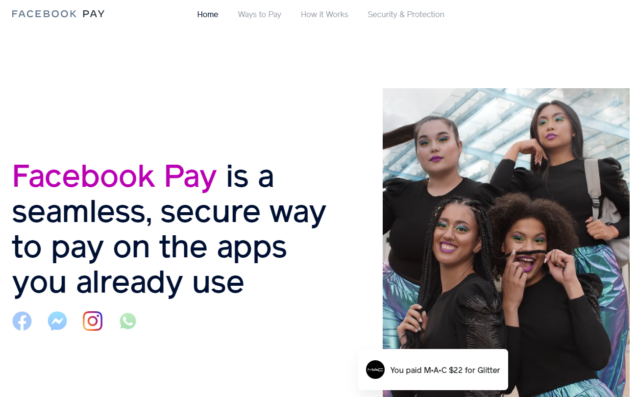 Facebook pay