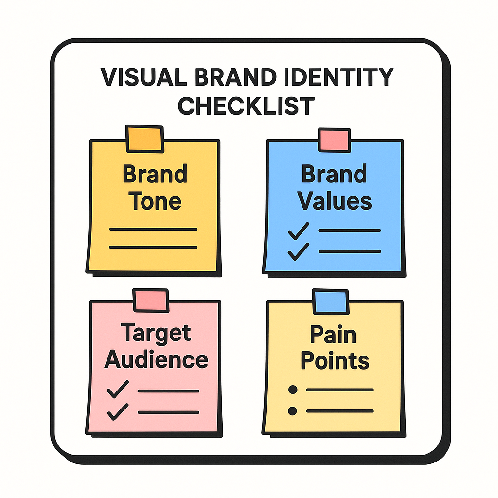 Visual brand identity checklist for Facebook marketing