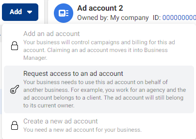 add ad account to business manager