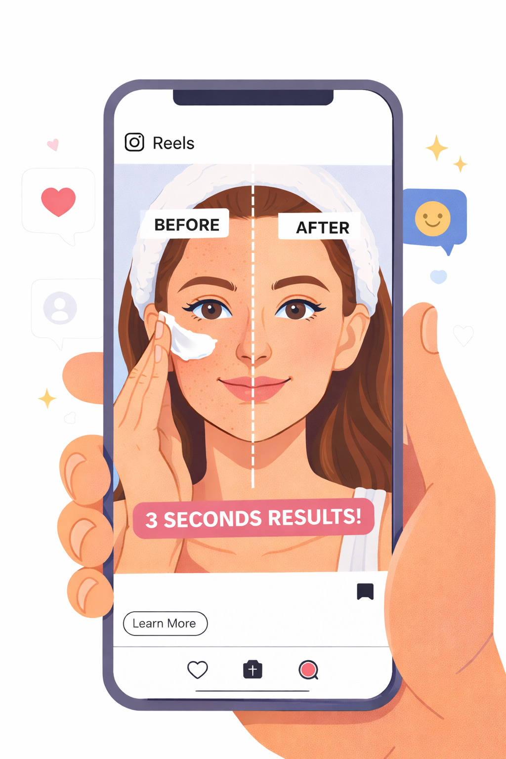 DTC Instagram ad example 