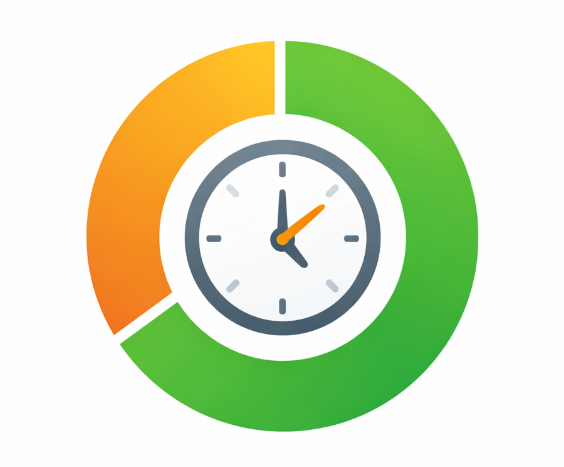 Donut chart showing approximately 20&ndash;30% of B2B contact data labeled as outdated vs remaining active